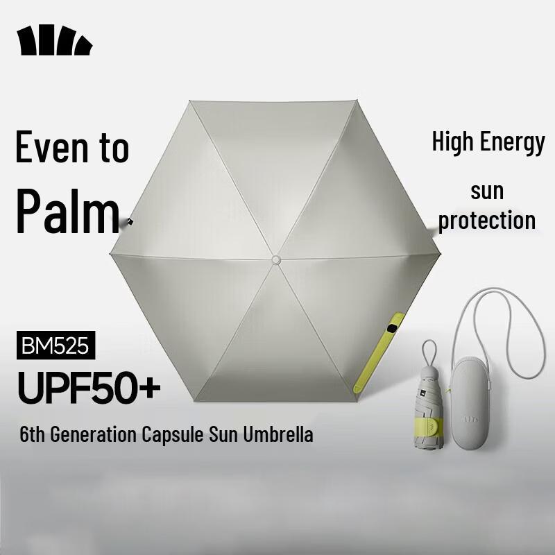 Jiao Xia 5-Fold UV Protection Sun & Rain Capsule Umbrella