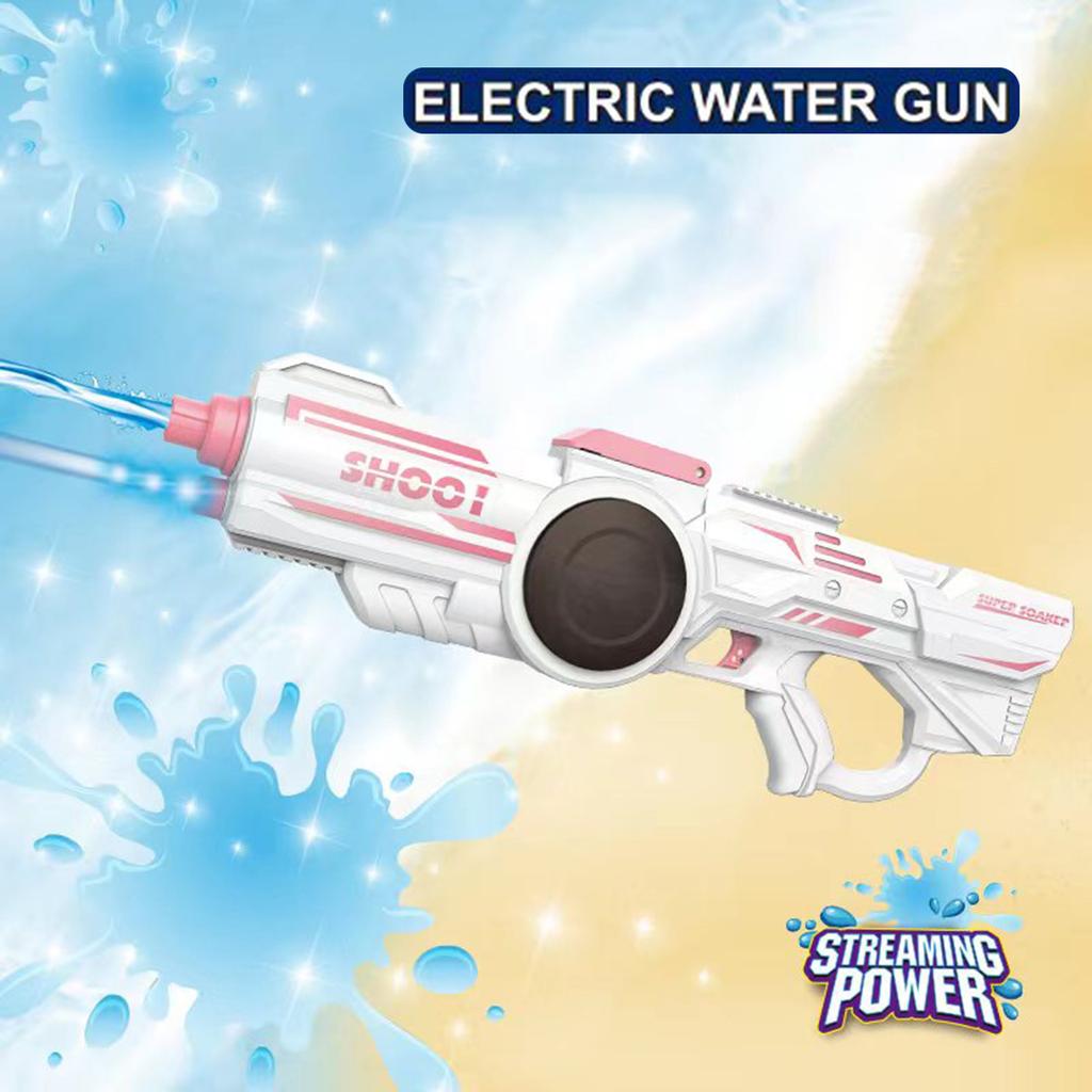 Electric Water Gun Rechargeable Squirt Guns for Kids & Adults Summer Swimming Pool Party Beach