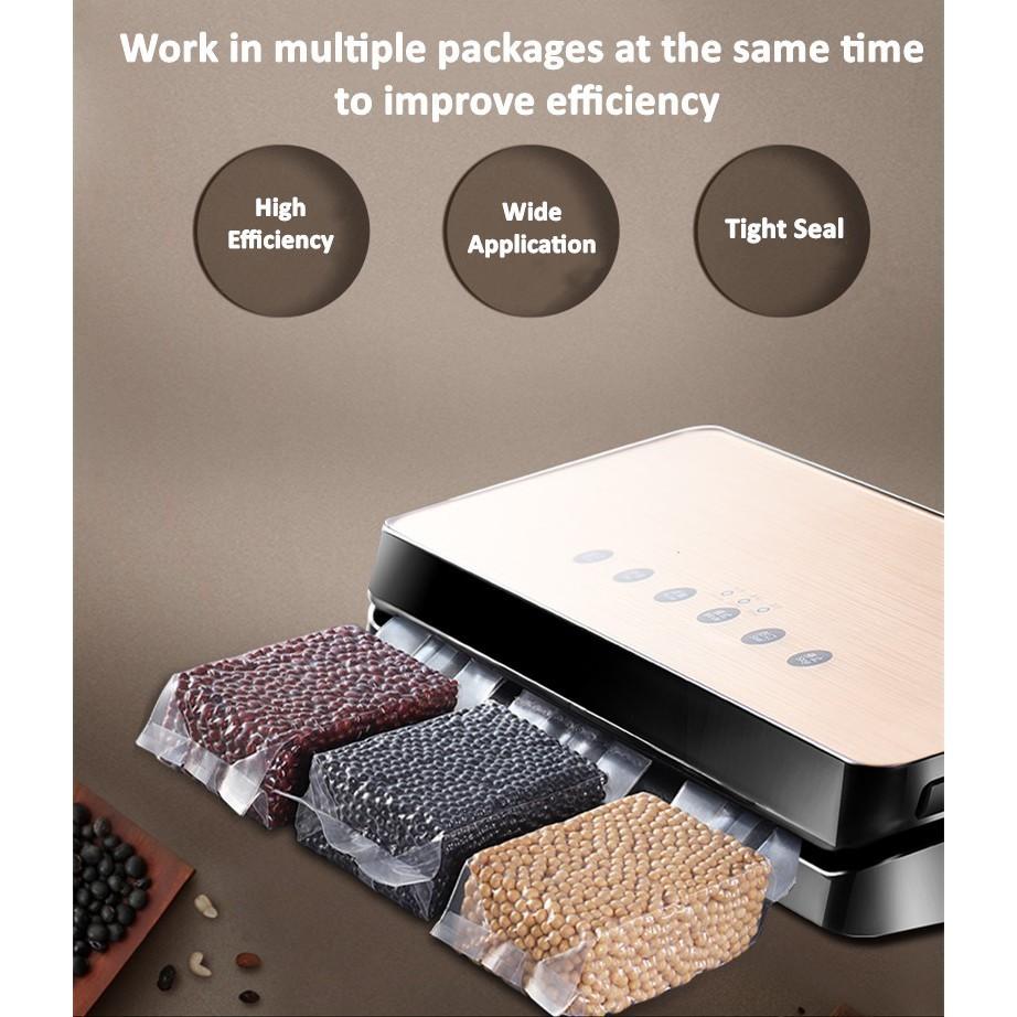 110W Household Portable Vacuum Sealer Fresh Food Storage Commercial Automatic Manual Sealing Machine
