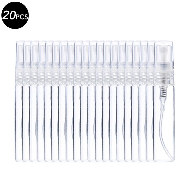 5/10/20/30/50Pcs Mini Spray Bottle Empty Perfume Atomiser Clear Perfume Bottle 3ML 5ML 10ML Refillable Portable Sample Tool 7