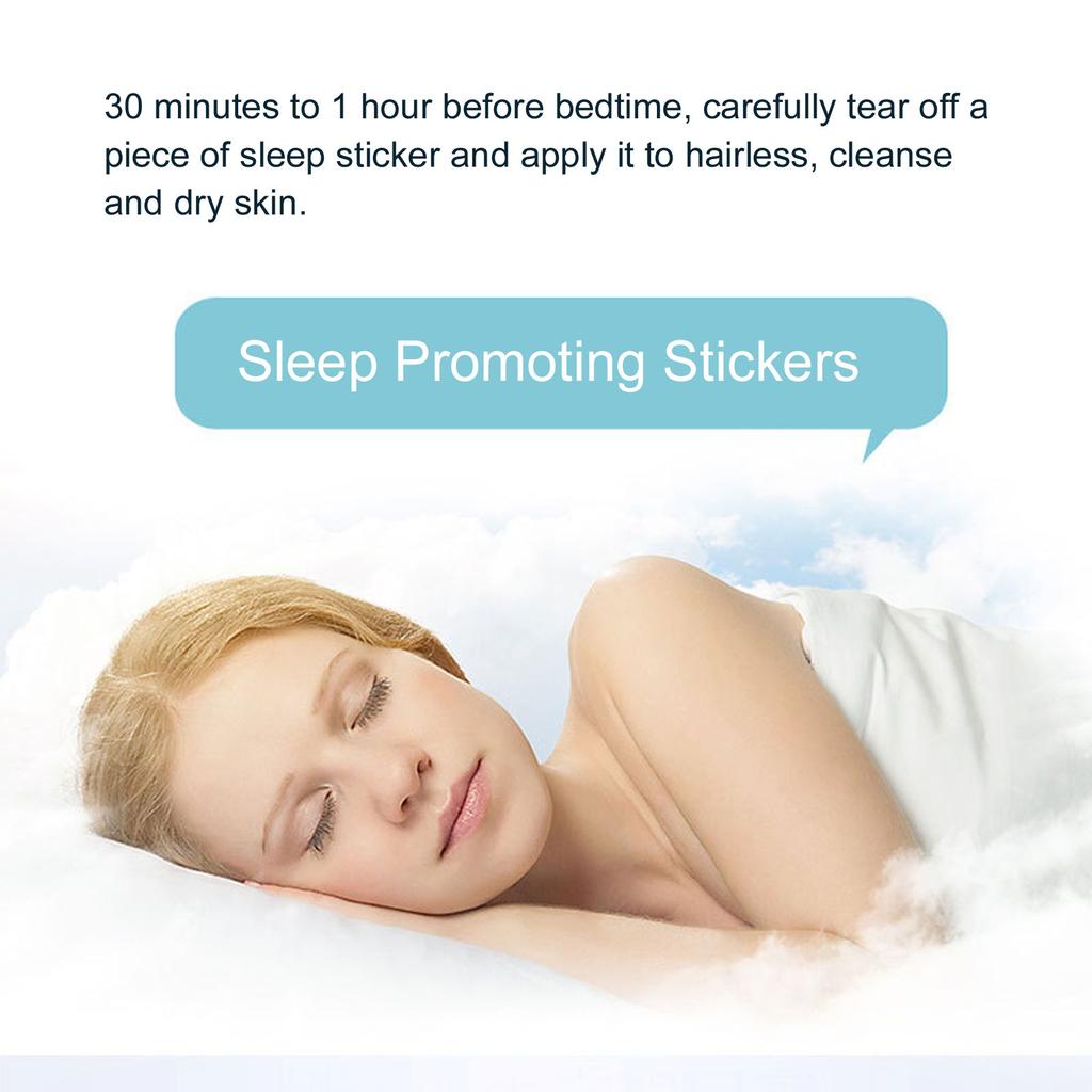 42pcs Promote Sleep Patches Acupoint Apply Improve Insomnia Sleep Aid Stickers for Night Use