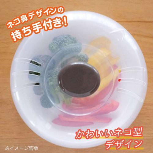 KOKUBO Microwave Food Cover, Clear, Approx. 21 X 6.5 Cm Diameter, Made In Japan, Microwave Safe, Antibacterial, Stain-Resistant, Heat-Resistant, Washa