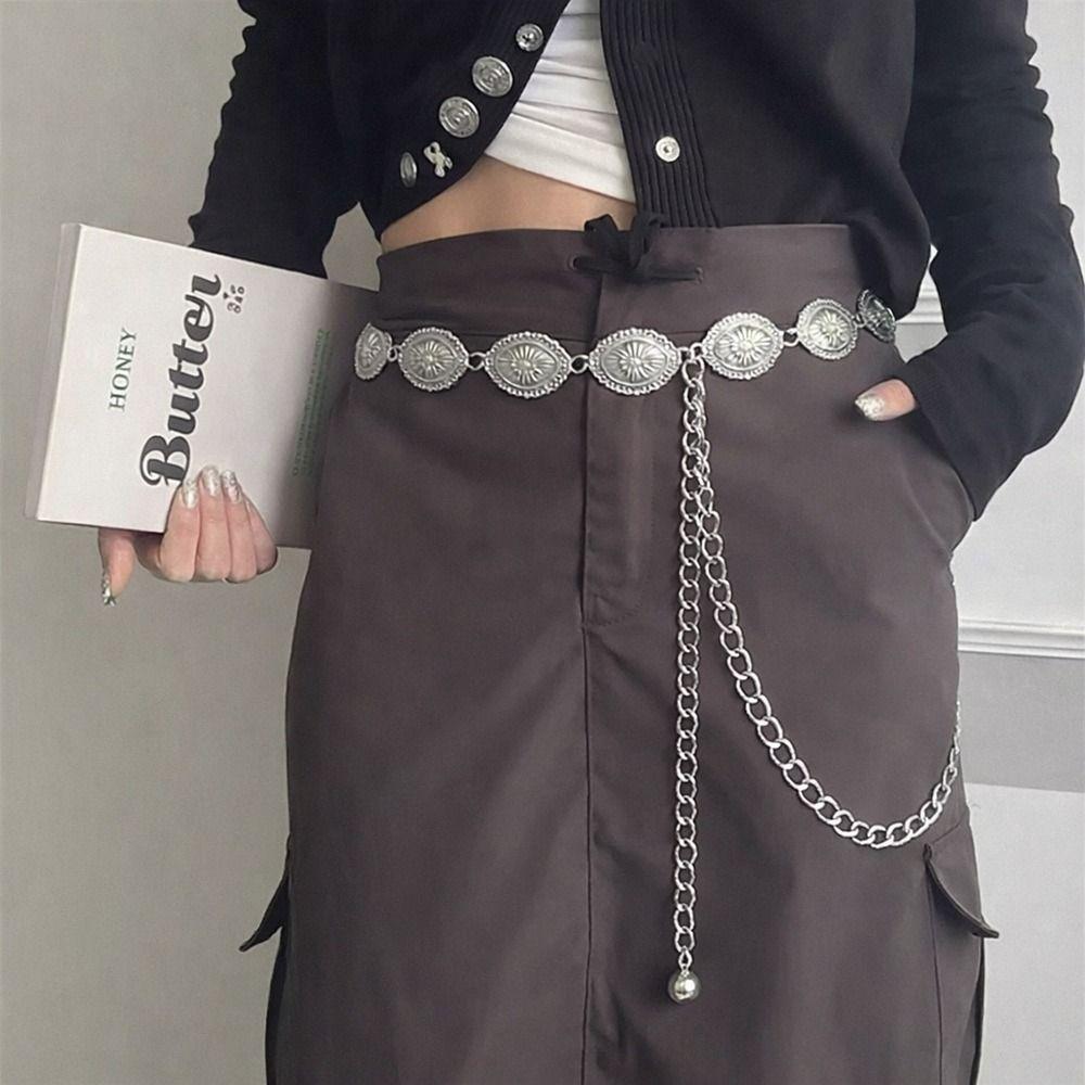 Adjustable Length Chain Belt Gold Silver Belly Chain Fashion Waist Chain
