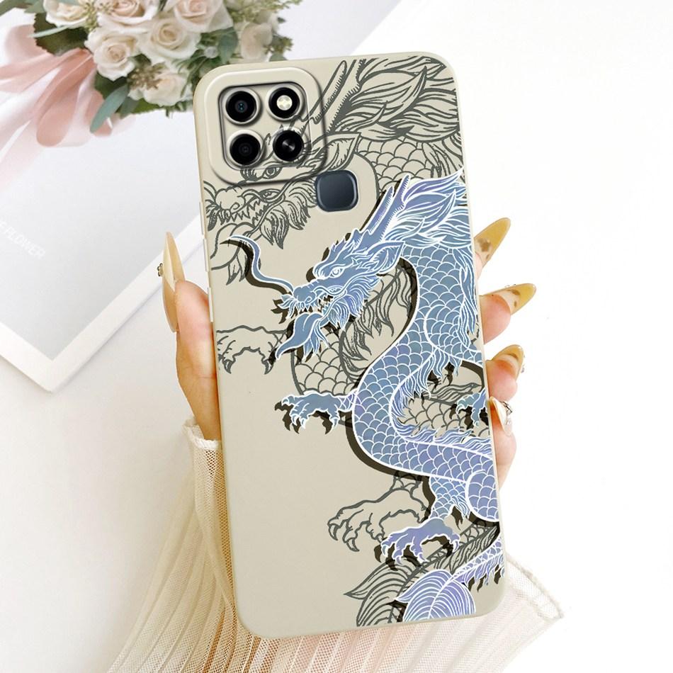 Pro Infinix Smart 6 X6511 X6511B X6511E Módní pouzdro na telefon s malbou západu slunce na pláži Pro Infinix Smart6 Měkké silikonové kryty Nárazníky