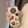Applicable to vivox200s mobile phone case, high-value silicone VIVOx200s cartoon design sense, four dressed puppies