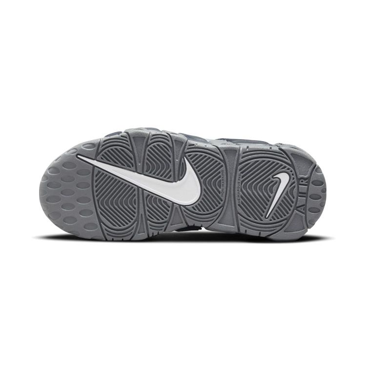 Nike Air More Uptempo Ps Cool Grey Midnight Navy White Kids Dm3318-009