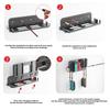 Practical Video Game Unit 2 Docking Station with Wall Arrange Design & Simultaneous Charging Easy To Use for Consoles