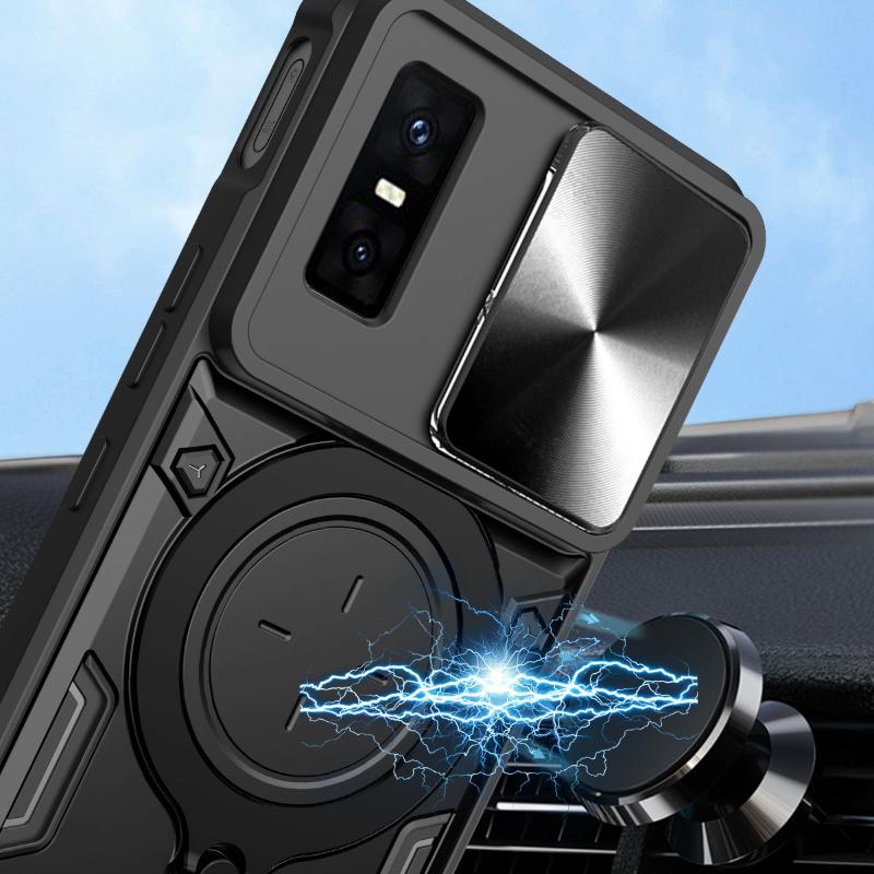 Funda Protectora de Alta Resistencia Para Infinix GT 30 Pro 5G Funda Con Soporte de Anillo Soporte Protección de Lente Fundas Coque Capa