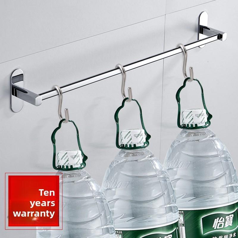 Modern Stainless Steel Towel Rail With Chrome Finish For Bathroom Storage