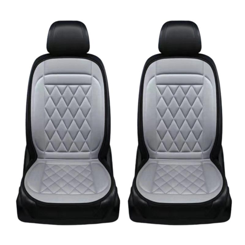 Quick Heat 12V Automotive Cushion Breathable Cotton Construction Anti Slip Base Winter Comfort Rapid Warmth Technology