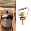 Regulable Camp Stove Gas Cylinders Adapters Wind Resistant Stove Adapters for Cooking Needs