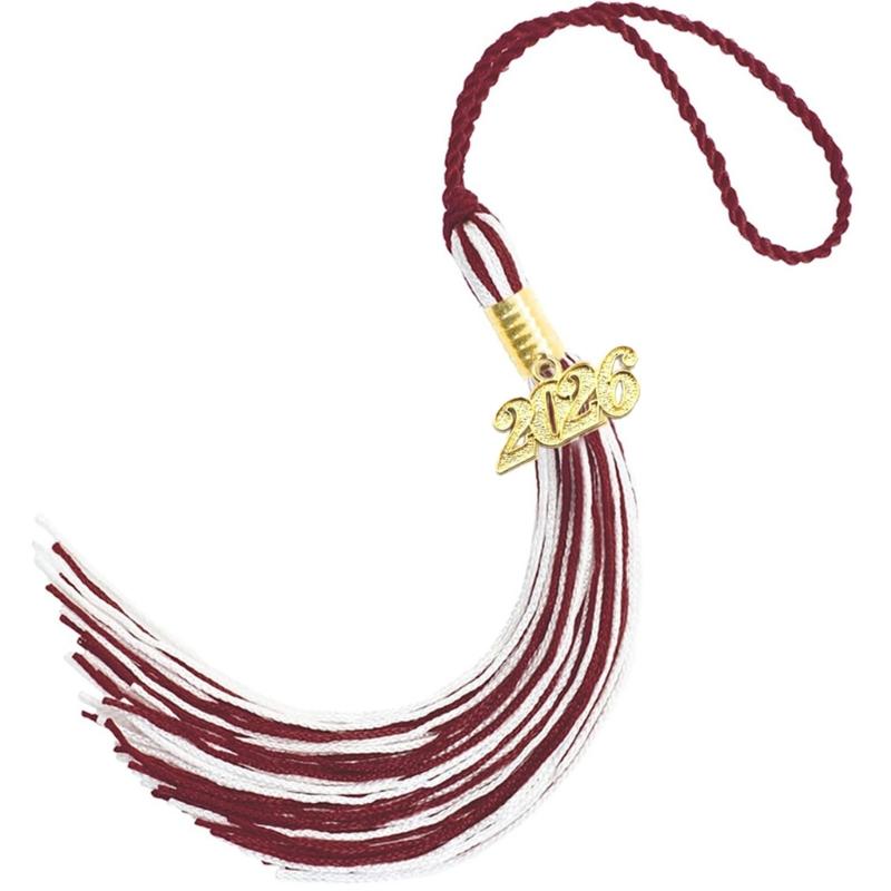 Doctoral Tassels Premium Polyester Fabric Smooth Texture Prom Attires For Graduate University Ceremonies