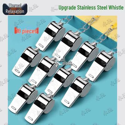 Yongchi Outdoor Emergency Survival Whistle (10-Pack)