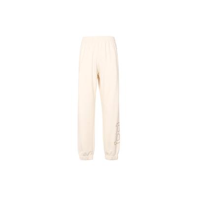 MLB FW23 Knitted Sweatpants Unisex Dark Cream 3APTB0834-43CRD