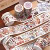 4.5*300cm 1roll Cute Cartoon Washi Tape Set, Kawaii Journal Decorations, DIY Scrapbooking Stickers for Girls