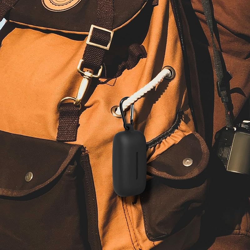 Geekria silicone cover compatibility cover sony Sony WF-C510 correspondence True Wireless Earbuds charging case cover Exterior cover with keychain