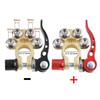 12V Quick Release Terminal Connectors Clip Positive & Negative Auto Car Top Post Battery Terminals Connection Kit for Auto Boat