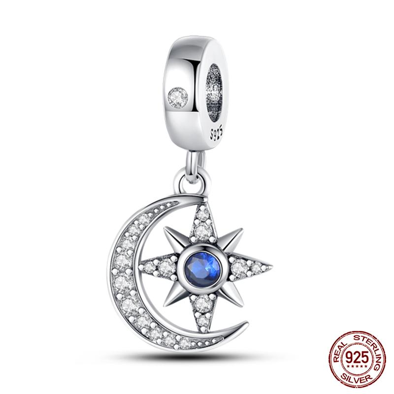 Fashion Copper Astronaut Space Series Charms Beads Fit Qikaola Original Bracelets Diy Anniversary Jewelry