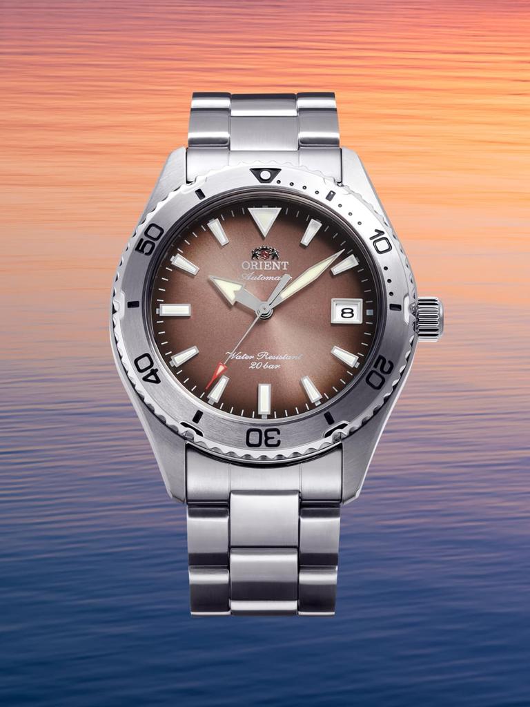 ORIENT Automatisch Horloge Orient Mako 40 Mechanisch Automatisch Horloge 2026 Seizoen Beperkte Editie Binnenlandse Garantie Inbegrepen Koperen Gradiënt [ORIENT]