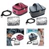 Heated Lunch Box with Zipper Electric Heating Bag for Travel Office Camping