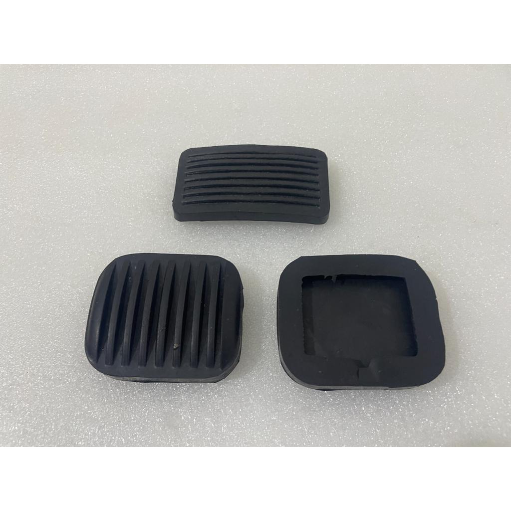 Willys Jeeps Brake Clutch & Throttle Pedal Rubber Set of 3 Unit |Fit For