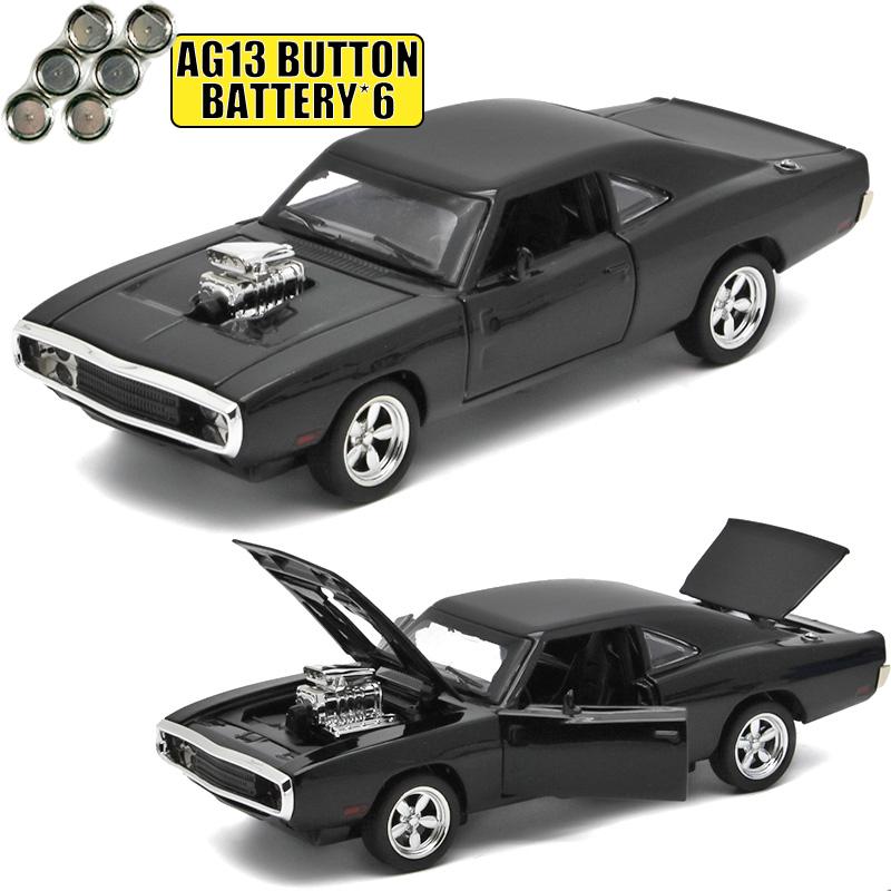1:32 Dodge Charger 1970 RT Classic American Muscle Car Alloy Diecast Model Car Sound & Light Collectibles Ornament Birthday Gift