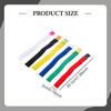 6x Cable Ties Cord Straps,Vivid Colors Hook and Loop Wire Ties,Cord Organizers for