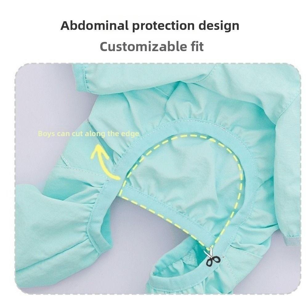 Polyester Fiber Pet Four Legged Pants Waterproof Thin Dog Jumpsuit Dust-proof Insect Prevention Pet Clothes for Dogs Cats