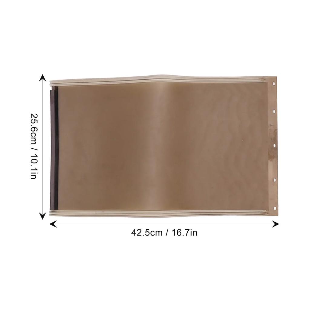 Dog Door Flap Impact Resistant TPU Dog Door Replacement Flap For Aluminum Pet Door Plastic Pet DoorL 25.6x42.5cm / 10.1x16.7in