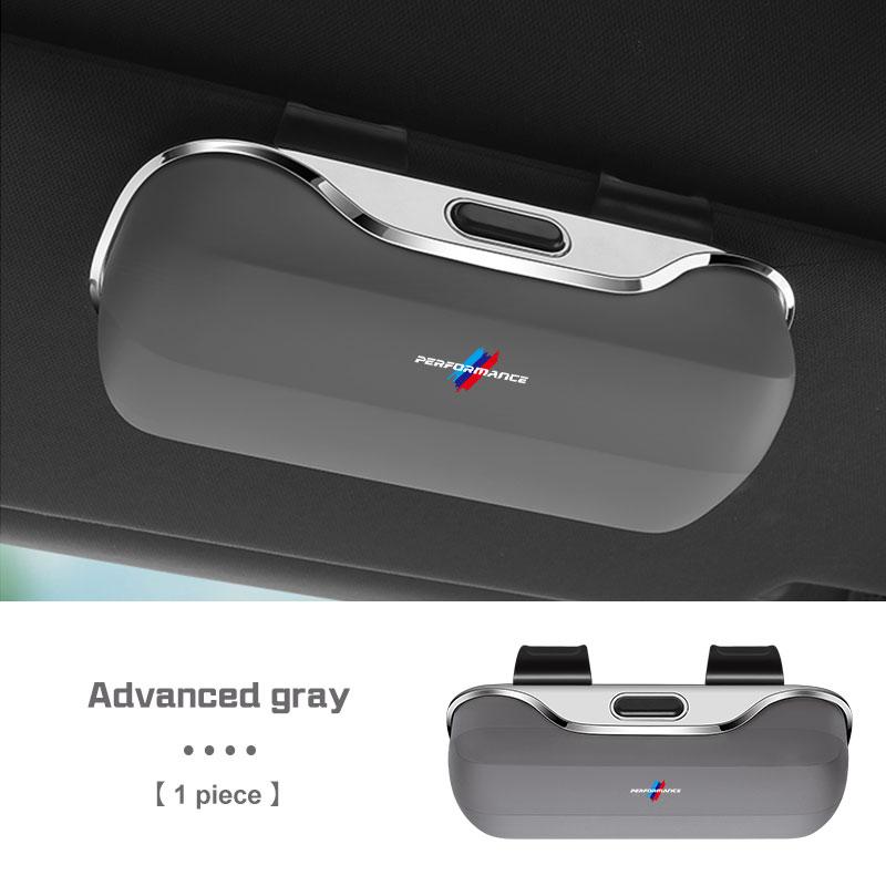 Přenosný box na brýle do sluneční clony auta Pro BMW řady X1 X2 X3 X5 X4 X6 X7 1 3 5 7 F40 E90 G20 G30 G38 Držák na sluneční brýle Pouzdro na brýle