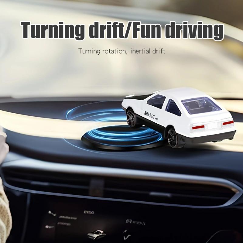 Drift Race Car Ornaments Dashboard Model Sway Swing Turn Cool Fun Sports Racing Interior Accessories Decor Items Decorations Men