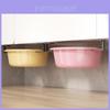Wall Mount Sink Basket With No Drilling Carbon Steel For Bathroom And Kitchen Storage