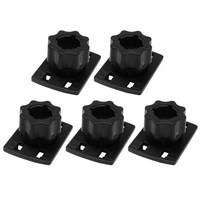 Adattatore Rotondo da 17mm Rotondo Morto a 4 Fibbie Adatto per la Maggior Parte dei Supporti per Telefono e Tablet per Auto Installazione Facile