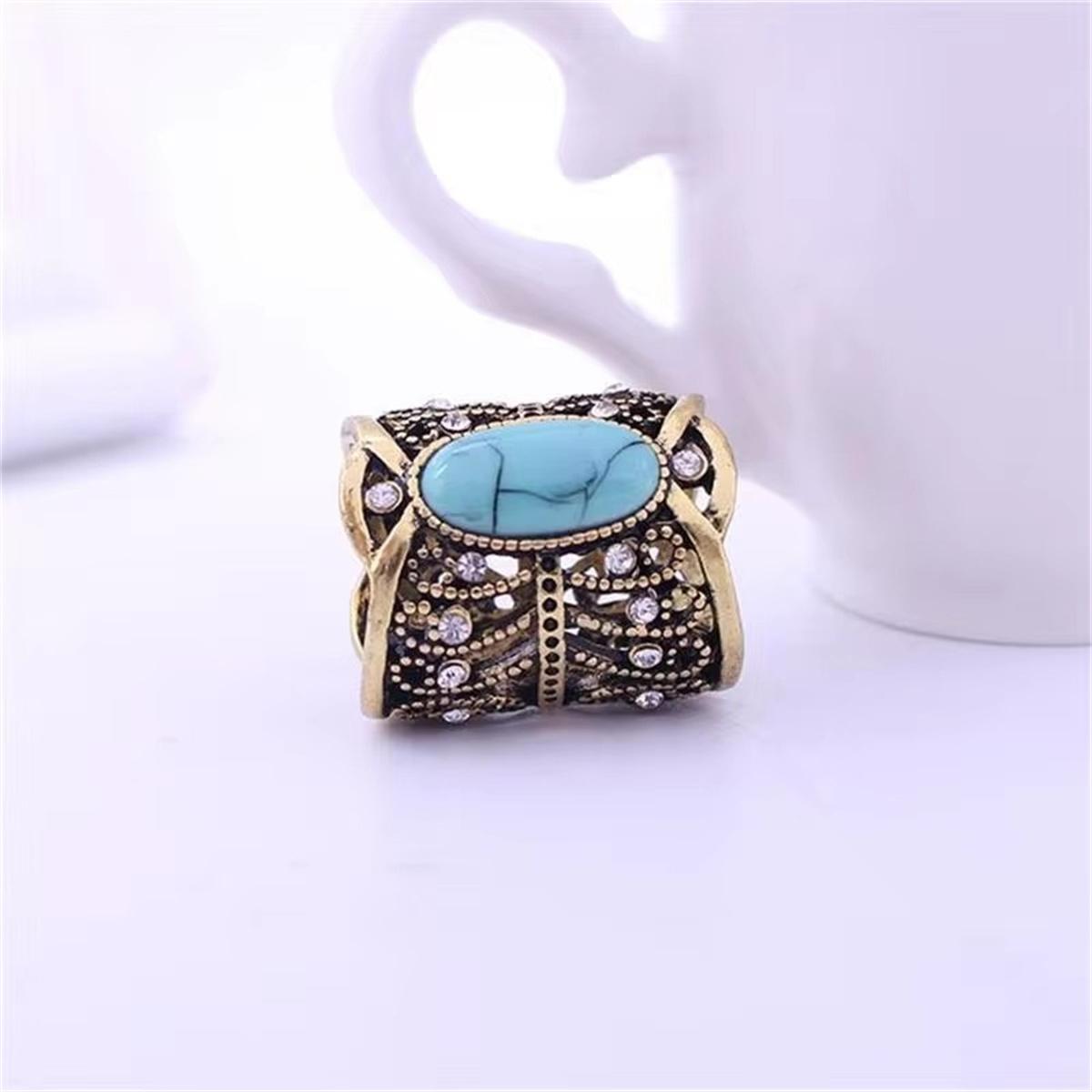

1Pc Vintage Scarf Buckle, Bohemian Style Fashion Personality Hollow Jewelry Accessories Party Birthday Christmas Halloween Gift MULTI золотистий