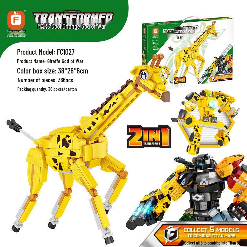 

Fangcheng FC1022 Динозавр Меха Робот Конструктор Игрушка для Детей