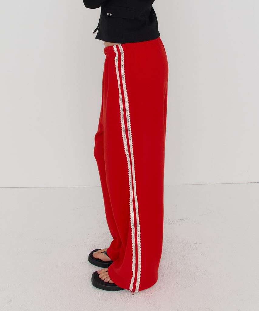 DEARSTALKER Vicky Lace Track Jogger Pants - 5 Color
