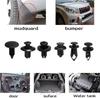 190PCS Universal Auto Fastener Clips Plastic Rivets 6 Sizes Car Push Pin Rivet Trim Clip Bumper Fender Door Panel Retainer Kit