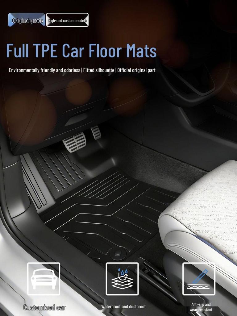 Geely Xingrui TPE Floor Mats - Full Coverage for 26 Models