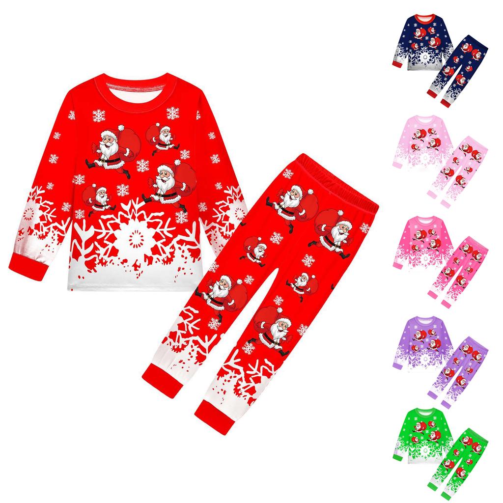 Children's Fashion Suit Skirt Round Neck Long Sleeve Top Pants