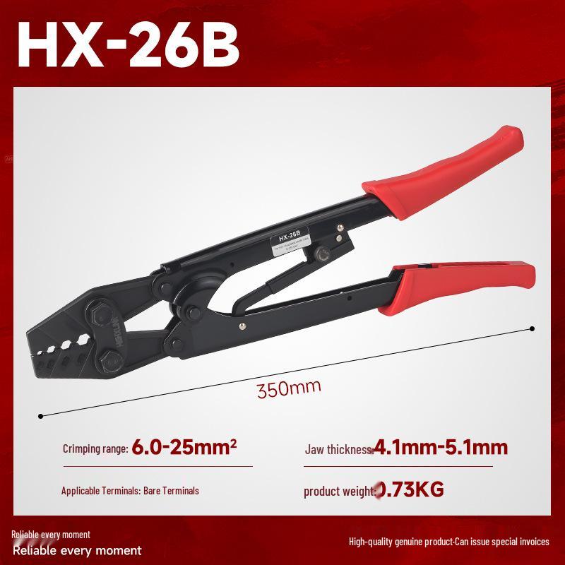 Premium Crimping Pliers for Anderson Copper Nose and SC/JG/UT/OT Terminals