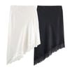 High Waisted Satin Half Slip Dress Lace Lace Underskirt Fashion Elegant Skirts  for Girls