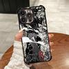 Anime Kaijus No. 8 Plating Phone Case For Samsung S26 S25 S24 S23 S22 S21 S20 FE Note20 Edge Plus Ultra 4G 5G Anti Fall Airbag