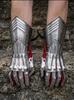 Gothic Steel Gauntlets Medieval Knight Armor Gloves for Cosplay LARP