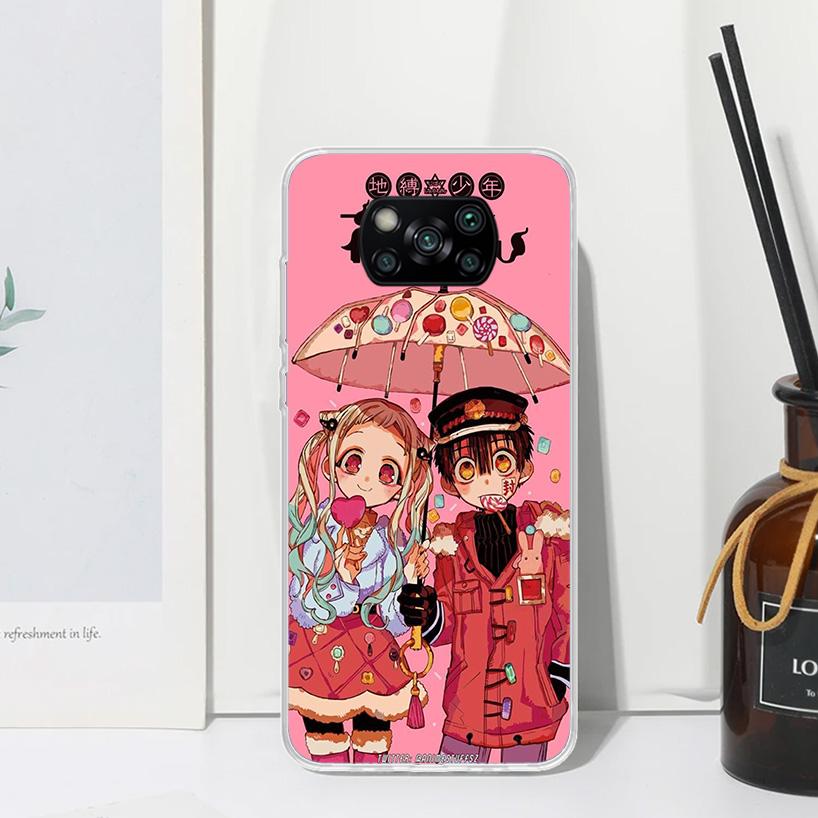 Toilet Bound Hanako Kun Anime Phone Case For Xiaomi Poco X7 X6 X5 M7 M8 Pro F7 Ultra Redmi 15C 15 13C 13 12C 12 10 10C 10A Art F