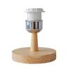 Universal Solid Wood Lamp Base Holder E27 On Off Switch Table Lamp Holder EU Plug Bedside Lamp Holder Study Room
