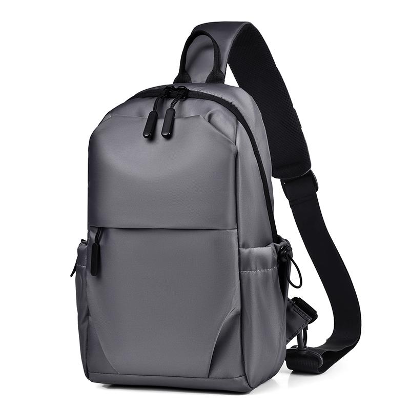 Men's Multifunctional Chest Bag Men's Fashionable Crossbody Bag Multifunctional Shoulder Bag Suitable for Daily Commuting Fitness Cycling