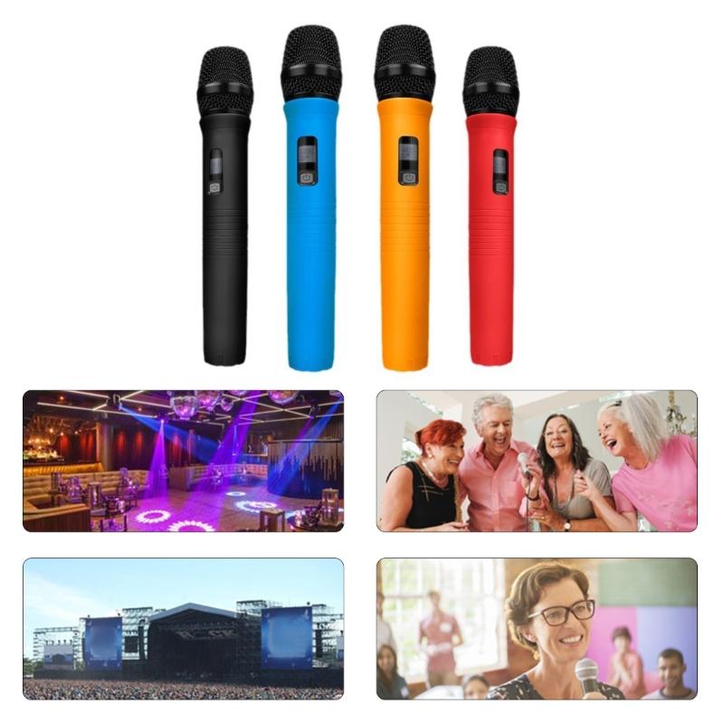 Silicone Cover Microphone Sleeve with Sponge WindShield Reduces Noise and Protects from Moisture Dust Clearly Sound