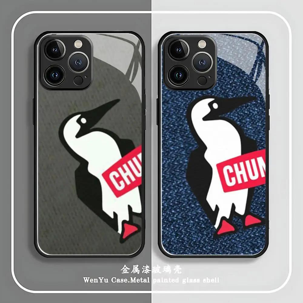 GTO Clothing Brand fashion C-ChumsES Phone Case For iPhone 16 15 14 13 12 11 X XR XS 8 Plus Mini Pro Max Glass Magnetic Case