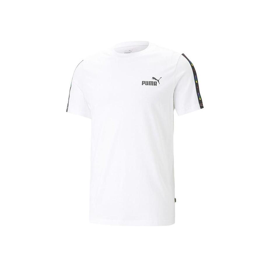 

New PUMA T7 T Shirts Men s White 676670-02 XXL