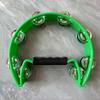 Bright Sound Half Moon Handbell Portable Orff Tambourine Hand Bell Handheld Jingle Bells  Party